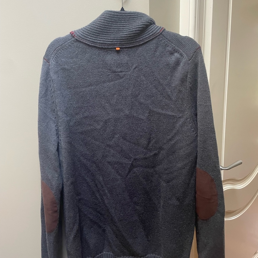 BOSS ORANGE Dark Gray Turtleneck Sweater - Picture 2 of 6